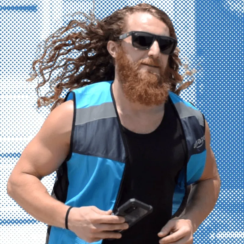 Reilly, a Spur Logistics delivery driver